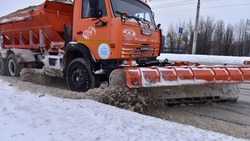 Белгородские коммунальные службы вывели технику для устранения последствий снегопада