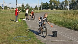 Конкурс велосипедистов «Крути педали!» прошёл в селе Заломное губкинской территории 