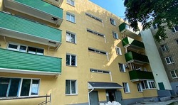 Капитальный ремонт продолжился в общежитии на улице Раевского в Губкине 