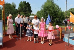 Новая спортивно-игровая площадка появилась в посёлке Степное Губкинского горокруга 