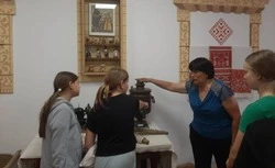 Юные жители села Богословка приняли участие в программе «Русский самовар»