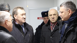 Игорь Зубов посетил новый участковый пункт полиции в Белгородской области