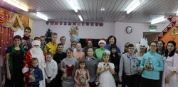 Новогодний утренник для детей прошёл в Губкинском Комплексном центре 