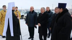 Духовенство Белгородской митрополии совершило соборное богослужение в Губкине