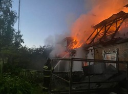 Спасатели напомнили губкинцам о правилах пожарной безопасности 
