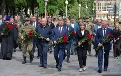 Губкинцы приняли участие в акции памяти в День ветеранов боевых действий