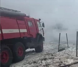 Жилой дом загорелся в хуторе Зайцево Губкинского горокруга 