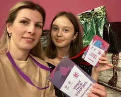 Губкинская школьницы Елизавета Косинова стала участницей фестиваля в Москве