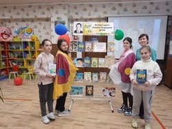 Неделя детской книги продолжилась в Центральной районной библиотеке Губкинского горокруга 