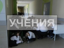 Очередная командно-штабная тренировка прошла в губкинской школе № 11