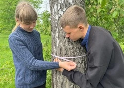 Юные боброводворские лесоводы проверили свои знания на практике