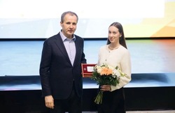 Губкинская школьница Анастасия Чурикова получила звание «Доброволец Белгородчины»