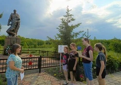 Казацкостепские культработники провели исторический экскурс
