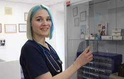 Жительница Губкина Юлия Лаврова открыла ветеринарный кабинет благодаря соцконтракту