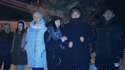 Коньшинские сотрудники ДК губкинской территории провели зимние спортивные игры