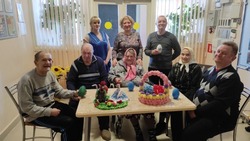 Мастер класс «Пасхальные традиции» прошёл в Скороднянском доме-интернате для пожилых