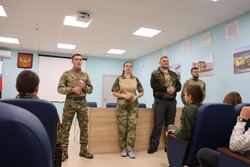Четвёртая смена стартовала в Центре патриотического воспитания «Воин» в Губкине