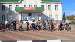 Жители села Богословка губкинской территории приняли участие в велопробеге «Путь здоровья»