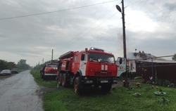 Два пожара произошли в Губкинском городском округе утром 6 июля 