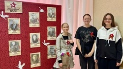 Юные жители села Тёплый Колодезь приняли участие в патриотической акции