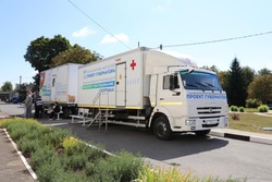 «Поезд здоровья» прибыл в село Скородное Губкинского горокруга 