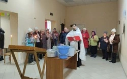 Жители села Присынки губкинской территории отметили Крещение Господне