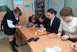 Юные жители села Архангельское губкинской территории посетили творческие мастер-классы 