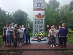 Жители села Мелавое губкинской территории приняли участие в акции «Горькая память войны»