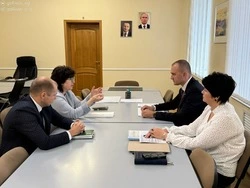 Василий Голиков встретился с представителями компании «Металлоинвест» и Лебединского ГОКа