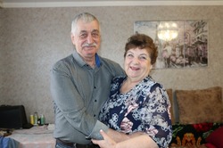 Супруги Анатолий и Татьяна Ждановы из села Юшково отпраздновали золотой юбилей свадьбы