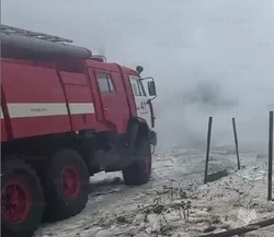 Жилой дом загорелся в хуторе Зайцево Губкинского горокруга 