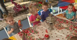 Маленькие жители села Сергиевка губкинской территории узнали о традициях Масленицы