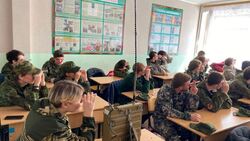 Губкинские школьники приняли участие в учебных сборах по основам военной службы