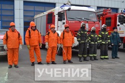 Очередные командно-штабные учения прошли в Губкине 