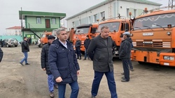 Глава администрации Губкинского городского округа проверил готовность техники к зиме