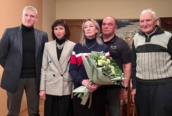 Представитель полпреда президента РФ Ольга Кремнева посетила Губкин