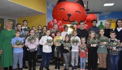 Мастер-класс по флористике для детей прошёл в Губкине 