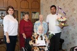 Жительница села Аверино губкинской территории Мария Орлова отметила 95-летний юбилей 
