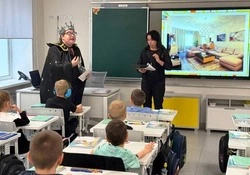 Школьники села Аверино приняли участие в программе о безопасности использования электроприборов 