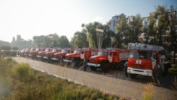 Девять белгородских муниципалитетов получили новую пожарную спецтехнику