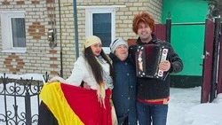 Боброводворские культработники губкинской территории поздравили земляков праздничными колядками