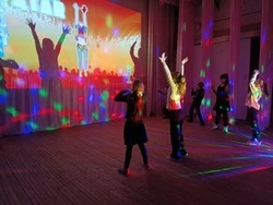 Культработники села Вислая Дубрава провели программу «Путешествие в Спортландию»