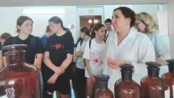 Боброводворские школьники познакомились с «профессиями чистой воды»