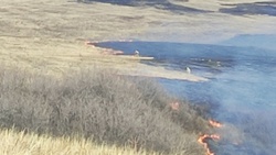 Пожар произошёл в Муравке Губкинского горокруга