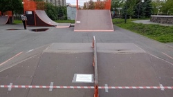 Губкинские власти начали ремонт городского скейт-парка