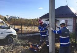 Белгородэнерго обеспечило электроснабжение порядка 227 жилых домов