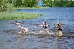 Спасатели напомнили губкинцам правила безопасного поведения на воде