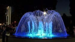 Открытие фонтана рядом с Центральным парком культуры и отдыха прошло в Белгороде