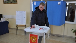 Студент из Губкинского городского округа впервые пришёл на выборы