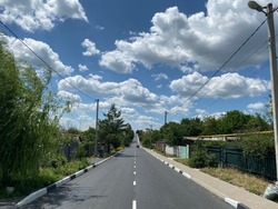 Работа по ремонту автомобильных дорог завершилась в Губкинском горокруге
